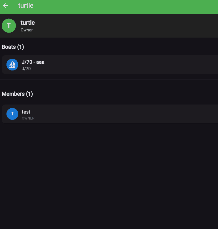 Team & Boat Management